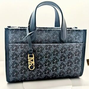 Michael Kors Black and Gray Satchel